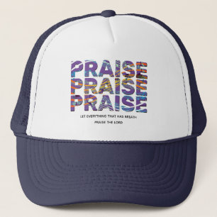 MAUVE PRAISE Music Notesスタイリッシュ Christian キャップ