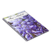 Mauve、Purple Wisteria Notebook ノートブック (右側)