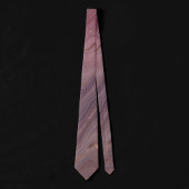 Mauve Strata | Dusty Pink and Rose Gold Agate ネクタイ