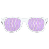 Mauve, violet 淡い色の hex code e0b0ff レトロサングラス (正面)