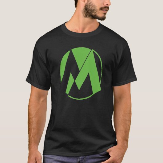 MavDesignのロゴ Tシャツ (正面)