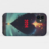 Maven: 2024シッモダンクティーデザインの男性 Case-Mate iPhoneケース (裏面(横))