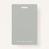 MAVERICKレースカー誕生日パーティピットクルーVIPパス バッジ (裏面)