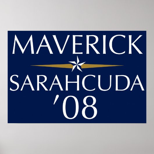 Maverick/Sarahcuda '08 Poster ポスター (正面)