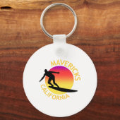 Mavericks Surfing California Vacation  キーホルダー (正面)