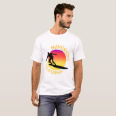 Mavericks Surfing California Vacation  Tシャツ (正面フル)