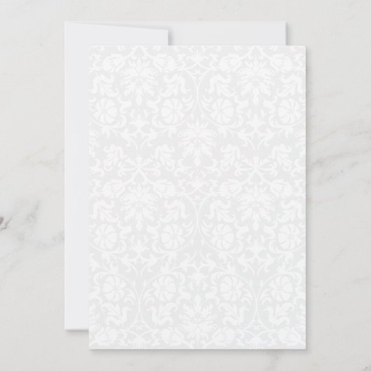 Mavueかわいらしウエディングの花 招待状 (裏面)