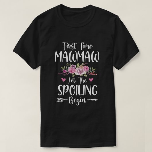 MawMawが初めて汚名を着せ始めた Tシャツ (デザイン正面)