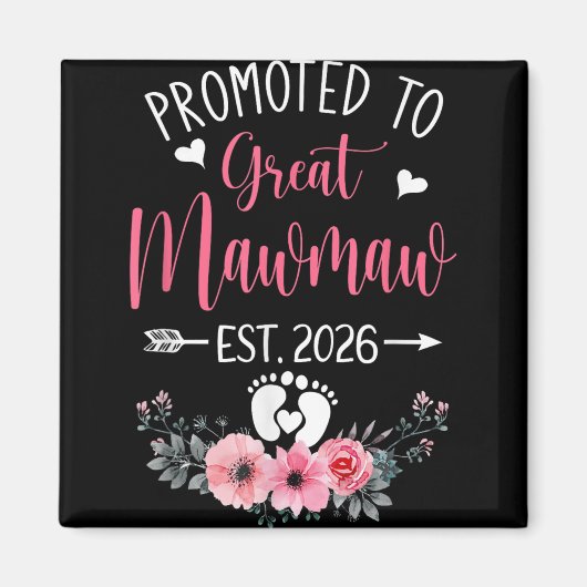 Mawmaw Est 2026マザーズ素晴らしデーに昇格 マグネット (正面)