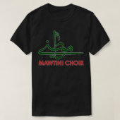 MAWTINI CHOIR Tシャツ (デザイン正面)