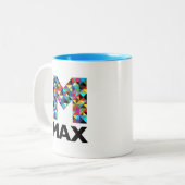 MAXのコーヒー・マグ ツートーンマグカップ (正面左)