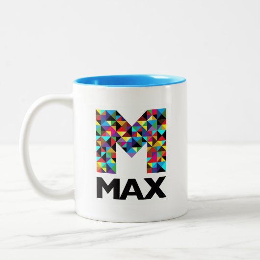 MAXのコーヒー・マグ ツートーンマグカップ (左)
