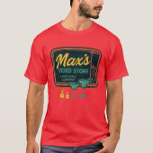 Maxのビデオストア Tシャツ (正面)
