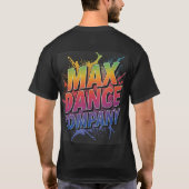 MAXダンスカンパニー Tシャツ (裏面)