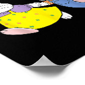 Max And Birthday Decorations Ruby Bunny ポスター (角)