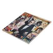 Max Beckmannによる素晴らしパリ協会 タイル (側面)