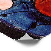 Max Beckmann painting, Quappi in Pink ポスター (角)