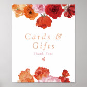 MAX Brightフローラプロセッコカードとギフト ポスター (正面)