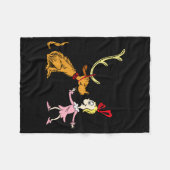 Max Cindy Lou Who フリースブランケット (正面(横))