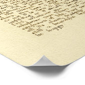 Max EhrmannによるDESIDERATAポスター=アンティーク ポスター (角)