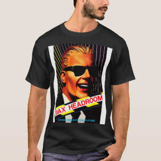 Max Headroom UK 1985 Tシャツ