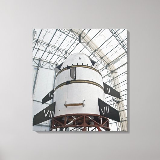 Max Launch Abortシステム車両 キャンバスプリント (正面)