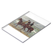 Max Liebermann: Two Riders on the Beach Art ノートブック (左側)