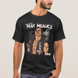 Max Menace NBWレスリングシャツ Tシャツ
