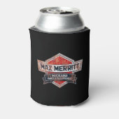 Max Meritt自動パーツクーラーボックスラスティロゴ 缶クーラー (缶裏面)