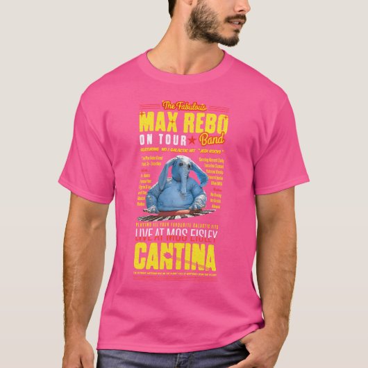 Max Rebo Band On Tour - Mos Eisley Cantina Tシャツ (正面)