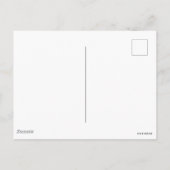 Max the Dog in Santa Hat ポストカード (裏面)