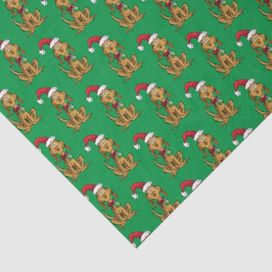 Max the Dog in Santa Hat 薄葉紙 (詳細)