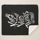 Max | The King of All Wild Things シェルパブランケット (正面(横))
