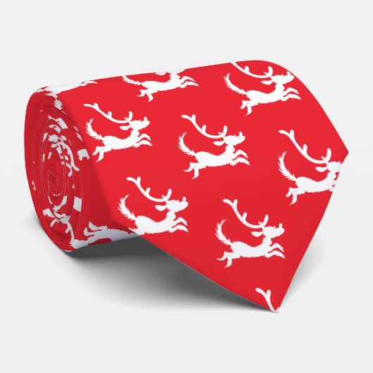 Max the Reindeer Silhouette ネクタイ (ロール)