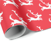 Max the Reindeer Silhouette ラッピングペーパー (ロールコーナー)