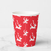 Max the Reindeer Silhouette 紙コップ (右)