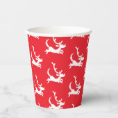 Max the Reindeer Silhouette 紙コップ (正面)