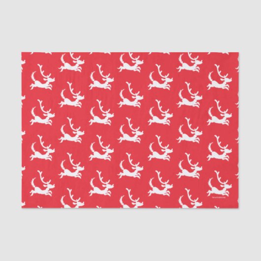 Max the Reindeer Silhouette 薄葉紙 (正面)