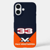 Max Verstappen 33 F1レース Case-Mate iPhoneケース (裏面)