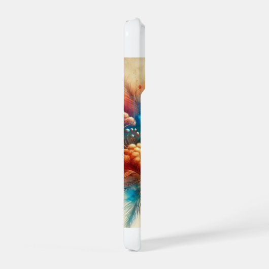 Maxakalisaurus in Watercolor 050824AREF106 - Water iPhoneケース (右側面)