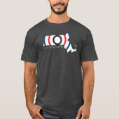 MAXEACHUSETTSの灰色 Tシャツ (正面)