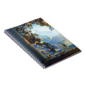 Maxfield Parrishの夜明け ノートブック (右側)