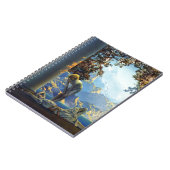 Maxfield Parrishの夜明け ノートブック (左側)