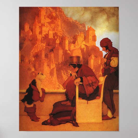 Maxfield Parrishブーツのプスイン ポスター (正面)