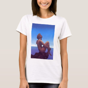 "Maxfield Parrish星" Tシャツ