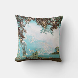 Maxfield Parrish著夜明け、 クッション