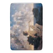 Maxfield Parrish Air Castles 1904 Vintage Fantasy  バスマット (正面縦)