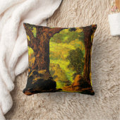 Maxfield Parrish art クッション (ブランケット)