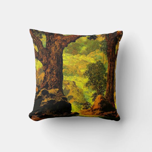 Maxfield Parrish art クッション (正面)