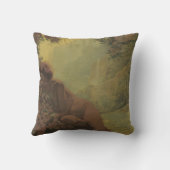 Maxfield Parrish art painting クッション (裏面)